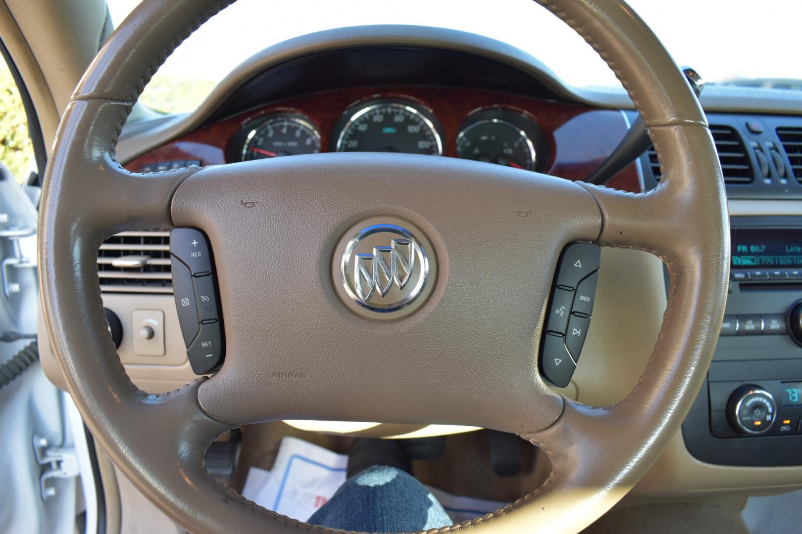 2006 White /Tan Buick Lucerne CXL (1G4HR57Y06U) with an 4.6L V8 engine, 4-Speed Automatic Overdrive transmission, located at 5925 E. BELKNAP ST., HALTOM CITY, TX, 76117, (817) 834-4222, 32.803799, -97.259003 - Deciding to buy a specific car model, such as the 2006 Buick Lucerne CXL V8, depends on various factors and personal preferences. Here are some potential reasons why you might consider purchasing this particular vehicle: Powerful Engine: The V8 engine in the Buick Lucerne CXL provides ample power a - Photo#9